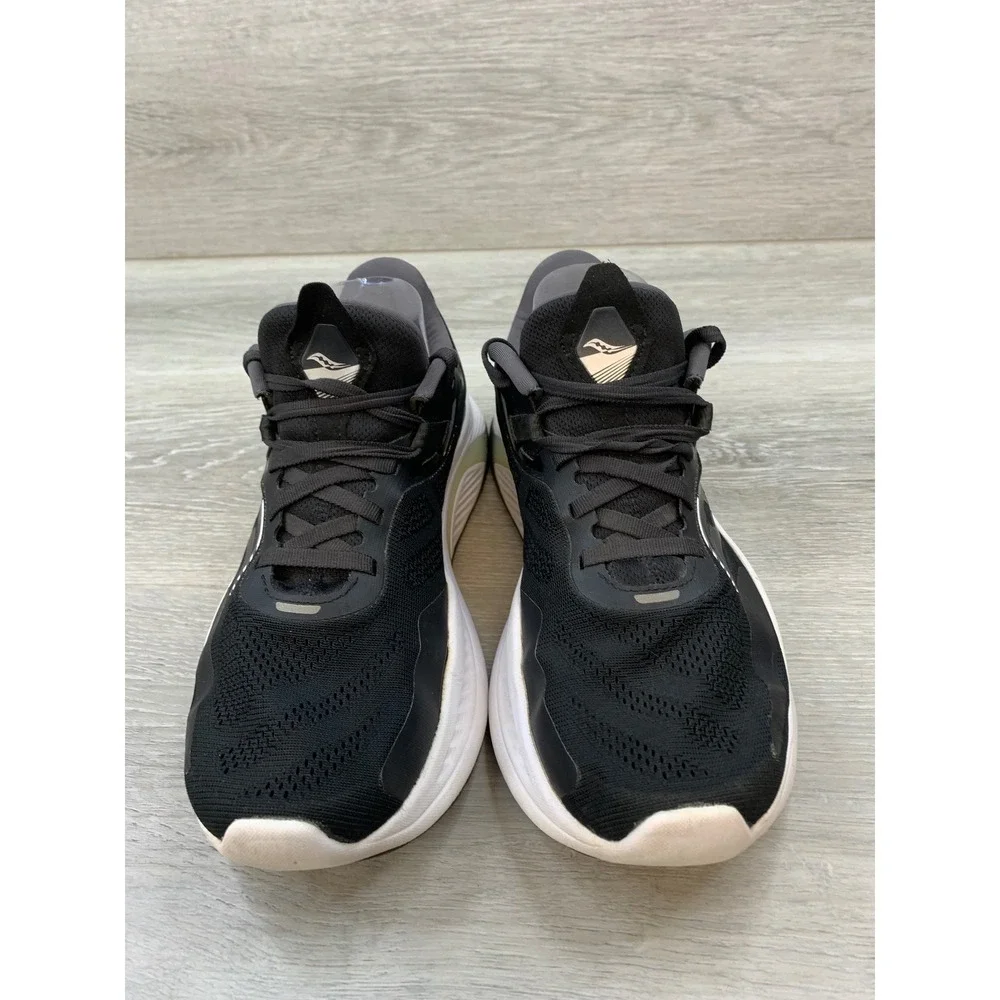 Saucony Guide 15 Women's Running Shoes Black White 9 Athletic Comfort Shoes